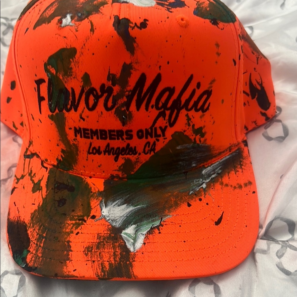 Members Only Vibrant Orange Cap